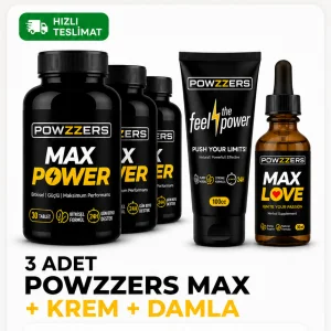 Max Power + Krem + Damla